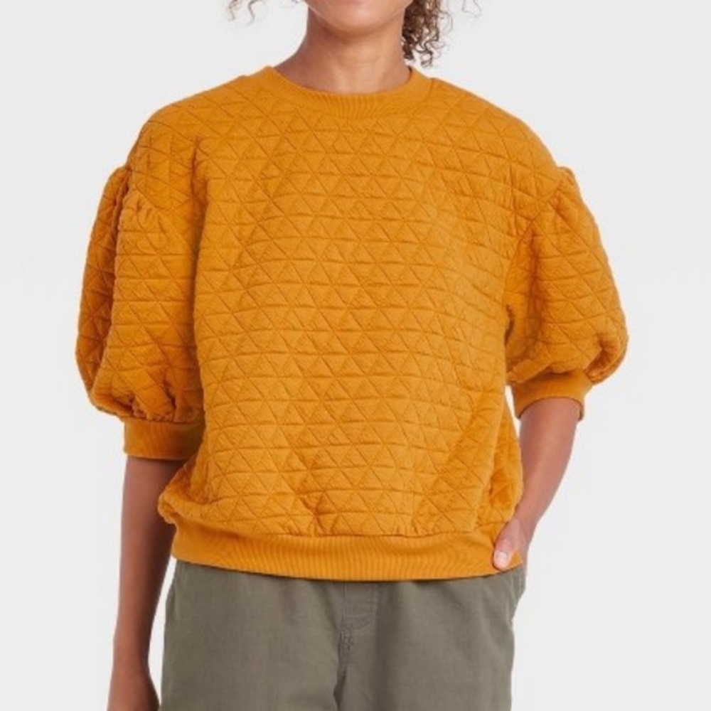 A New Day Quilted Sweater sz. L